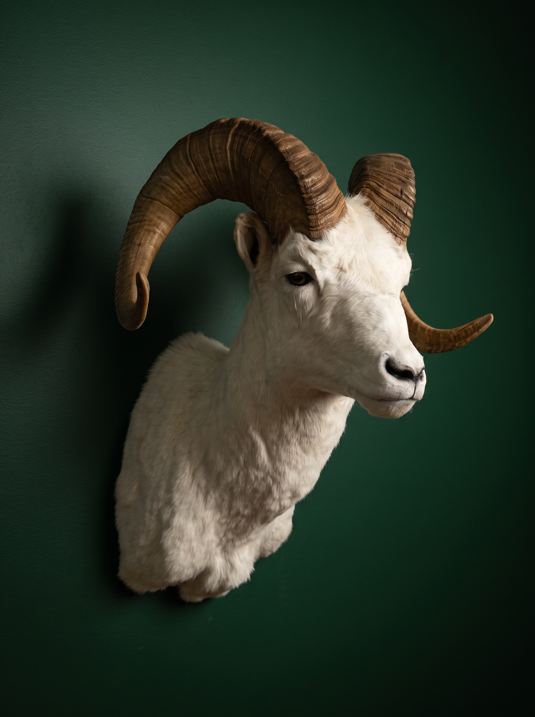 A Dall Sheep Shoulder Mount